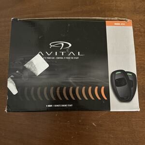 AVITAL Model 4113 - 1-Way Remote Engine Start Brand New In Open Box See Pictures